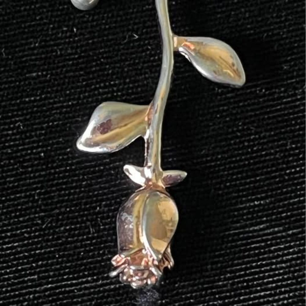 Disney Beauty and the Beast Enchanted Rose Necklace
